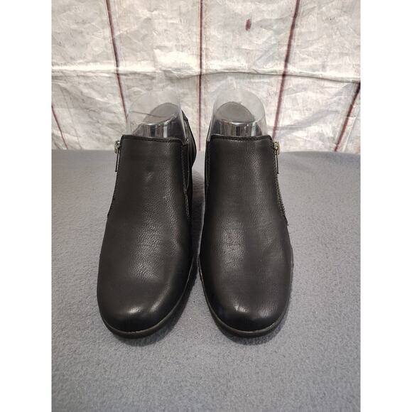 A2 Heelrest by Aerosoles Black Zipper Ankle Boot Womans Size 7 - Picture 3 of 11